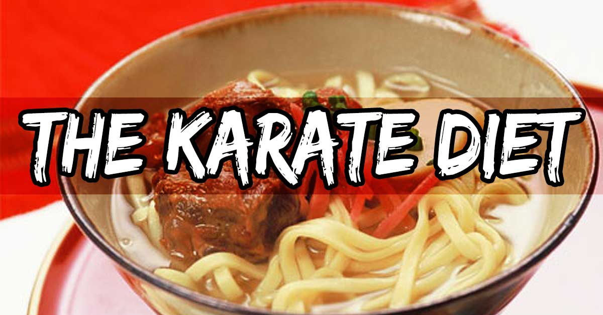 Karate Diet Chart